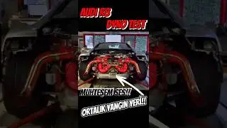 Audi R8 V10 Kızardı! | Muhteşem DYNO TEST!