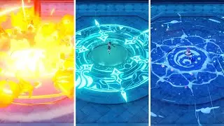 All Elemental Burst Behind The Scene