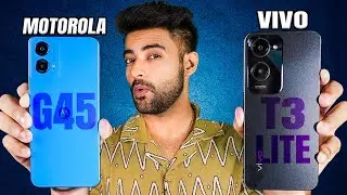 moto g45 vs vivo T3 Lite - Best Phone Under Rs10,000 !!