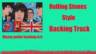 Rolling Stones Style Guitar Backing Track In G