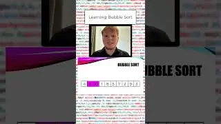 Do you know what bubble sort is? Well now you can know! #coding #programming #python #code