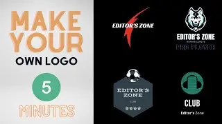 How to make your own youtube channel logo - Best logo designing website 🔥🔥