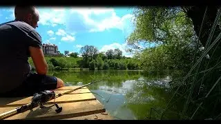 Ловля Карпа на платнике.Клиновка, Крым.