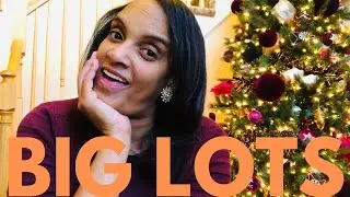 LOOK AROUND IN BIG LOTS for CHRISTMAS