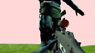Vertex Weighted Model: XNA Skinning: Clone of Duty