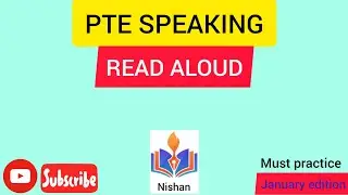 Pte speaking read aloud | Pte speaking test