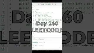 Day 260: LeetCode Problem 108. - Swift 