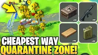 CHEAPEST WAY TO CLEAR QUARANTINE ZONE EASILY FOR BEGINNERS! - Last Day on Earth: Survival