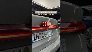 2025 Audi A6/S6 e-tron Sportback! 😳