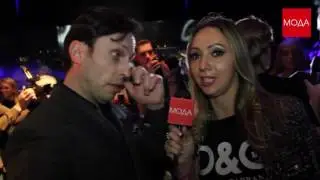 Телеведущая Алена Алимова и Александр Ревва