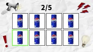 Say the word on beat. Messi, pepsi.