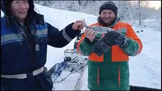 Зимой на рыбалке. Обо всем помаленьку.
