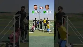 تحدي الانهاء بالرأس! | كريستيانو ضد ميسي🔥
