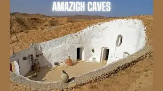 AMAZIGH CAVES TROGLODYTE LIVING #AtlasMountains #cavedwelling
