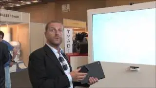 A short demo of the Barco playwall - provided by DOOHapps at CineEurope