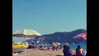 Kleopatra Beach Alanya - Damlataş Plajı Alanya - Alanya Kalesi - Аланья - Alanya Turkey