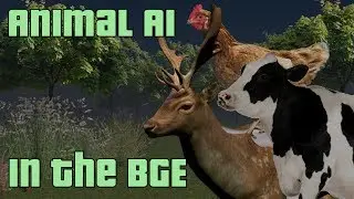 How to make Animal Ai in the blender game engine