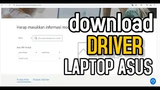 cara download driver laptop asus #windows