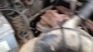 Работа дизельного мотора штаер на Газели