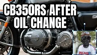 Honda CB350RS: First Oil Change & Review
