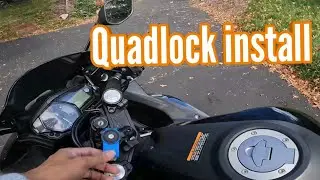 HOW TO INSTALL QUAD LOCK on a YAMAHA R3