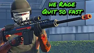 he rage quit so fast he couldn't handle it GTA 5 online 😏