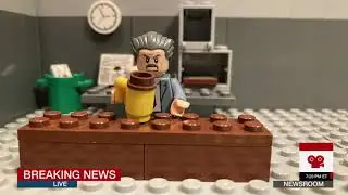 Lego stop motion: Spider Menace