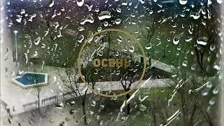 Конструктор футажей - осень, дождь за окном