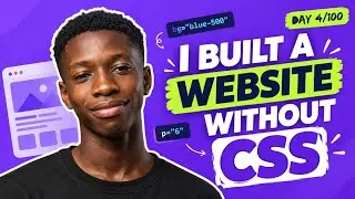 I Tried Building a Website Without Writing CSS 