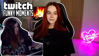 Yuuechka  смотрит Топ Моменты с Twitch | Сгорел Компьютер Правда или Действие с Евелоном и Бустером