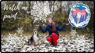NOVEMBER VLOG | Windmond, dritter Herbstmond, Nebelung | Einfach mal Malen