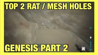 [GENESIS PART 2] TOP 2 BEST UNDERWATER MESH / RAT HOLES (ARK : SURVIVAL EVOLVED)