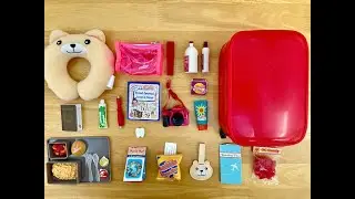 Packing For your American Girl - One Night Vacation Stay!