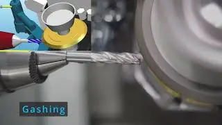 Variable Helix Endmill Manufacturing with the Schütte 335linear