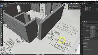 Blender 2 8   Build a 3D House from Floorplans Pt 1