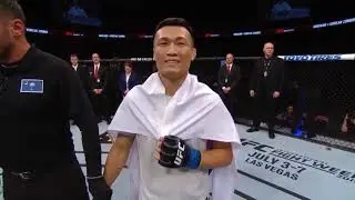 UFC Гринвилл:Корейский зомби слова после боя