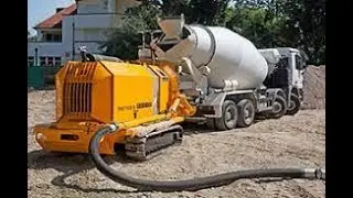 Concreting through concrete pump