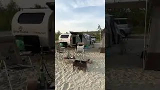 Вечерний релакс в лагере.