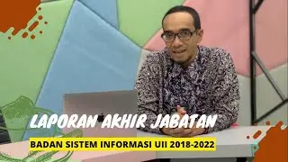 Badan Sistem Informasi 2018-2022, Universitas Islam Indonesia