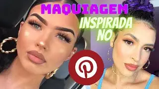 Maquiagem inspirada no PINTEREST 💜 || @LarisseMartinss