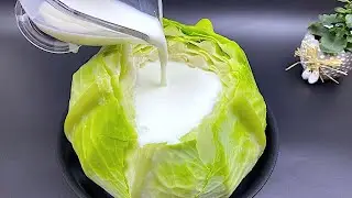 Do you have cabbage at home? A friend from Germany taught me how to cook cabbage so delicious!