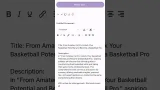 Wondrscript - Book Description Generator - AI KDP Solution