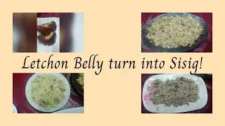 Simple Tips for cooking Lechon Belly Sisig.