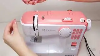 Cómo devanar una bobina con mi máquina de coser Lumina Linda