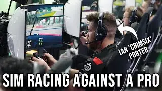 Do you SIM race? I tried to keep up with a pro sim and pro racing driver!
