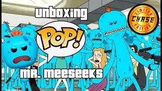 ABRIENDO - MR. MEESEEKS - LIMITED CHASE - RICK Y MORTY - FUNKO POP