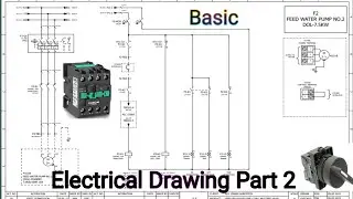 Electrical Panel Drawing Kaise Samjhe ll How To Read Panel Drawing ll Control Wiring Diagram ll