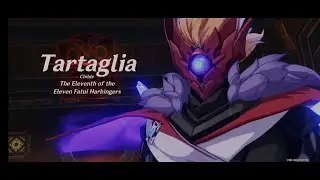 Childe/Tartaglia - World Level 4 Boss Fight // Genshin Impact