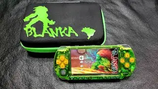 BLANKA! Street Fighter PSP 3000 Transparent