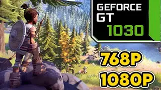 Pine || GT 1030 + i3 7100 Performance Test || 768p, 1080p Benchmark